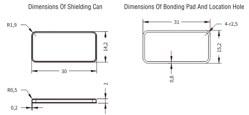 Drawn Shielding Can — image 1 of 1