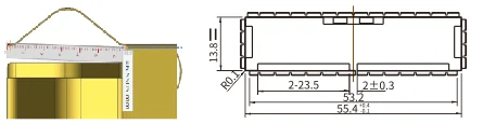 Optical Communication & Optical Module  Interface Shielding Gasket — image 1 of 6