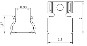 Retaining Spring Finger — image 1 of 4